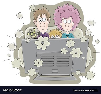 afraid tv viewers watching war news