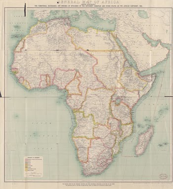 Africa 1909 (Map of Africa | Free Photo - rawpixel