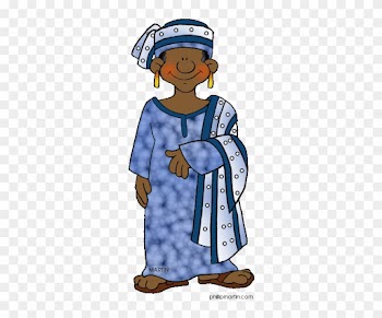 Africa Clipart African Woman - People In Africa Clipart
