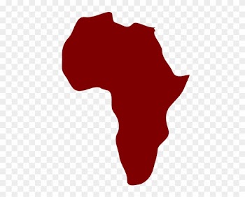Africa Map Clipart Cliparts And Others Art Inspiration - Red Map Of Africa