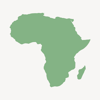 Africa map clipart illustration psd. | Free PSD - rawpixel