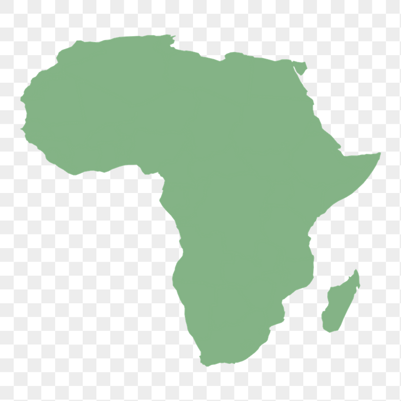 Africa map png sticker illustration, | Free PNG - rawpixel