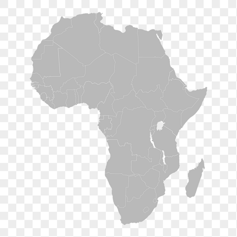 Africa map png sticker illustration, | Free PNG - rawpixel