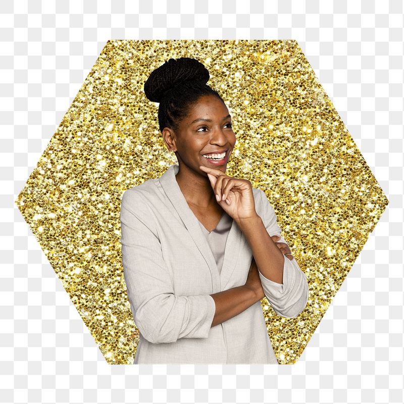 African businesswoman png badge sticker, | Free PNG - rawpixel