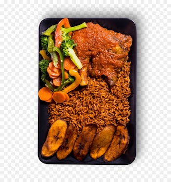 African cuisine Jollof rice Nigerian cuisine Nasi goreng Vegetarian cuisine - meat 