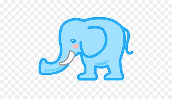 African elephant Emojipedia Text messaging - elephant rabbit 
