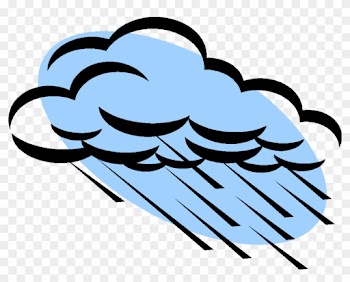 African Rain Bar - Clouds With Rain Drawing