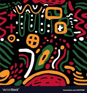 african seamless pattern background