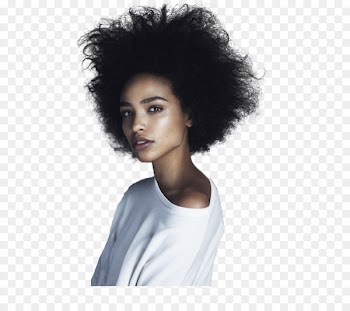 Afro Black African American Female Woman - afro 
