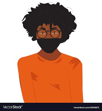 afro woman