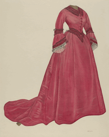 Afternoon Dress (ca. 1935&ndash;1942) by Nancy | Free Photo - rawpixel