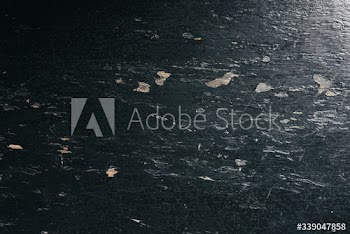 Aged black plank