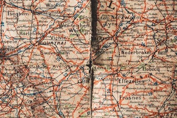 Aged Paper Map