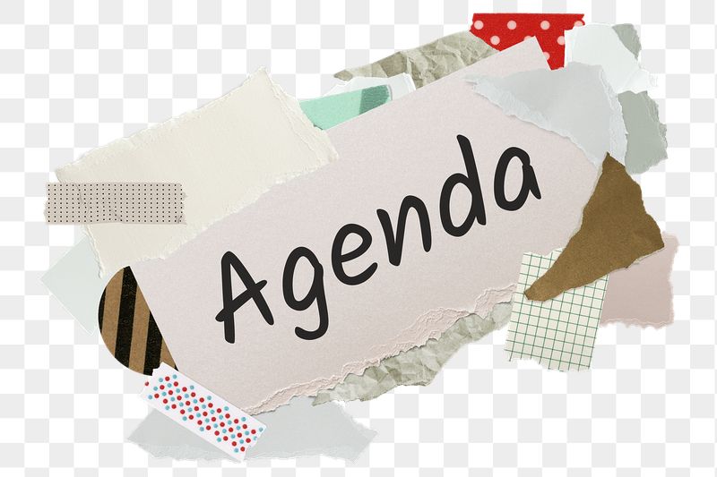 Agenda png word sticker, aesthetic | Free PNG - rawpixel