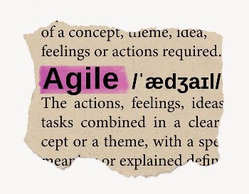 Agile ripped dictionary, editable word | Free PSD - rawpixel