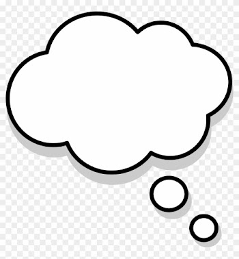 Agreeable Thought Cloud Clip Art Medium Size - White Thought Bubble Transparent
