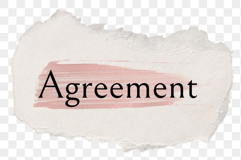 Agreement png ripped paper word | Free PNG - rawpixel