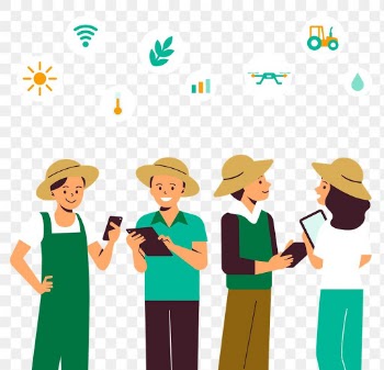 Agripreneurship smart farming png transparent background