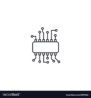 ai architecture creative icon from artificial
