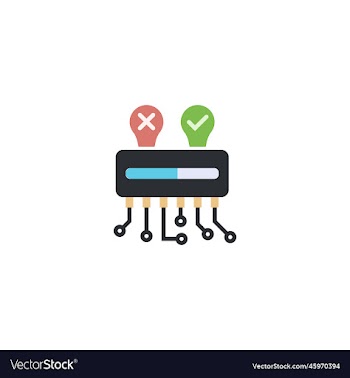 ai decision creative icon from artificial
