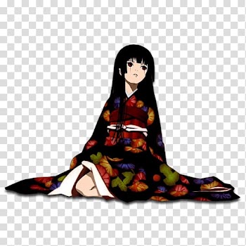 Ai Enma Anime Shōjo manga Hell, Anime transparent background PNG clipart