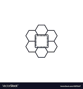 ai pattern creative icon from artificial