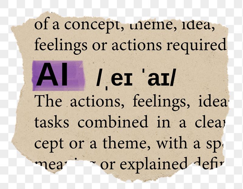 AI png word sticker, torn | Free PNG - rawpixel