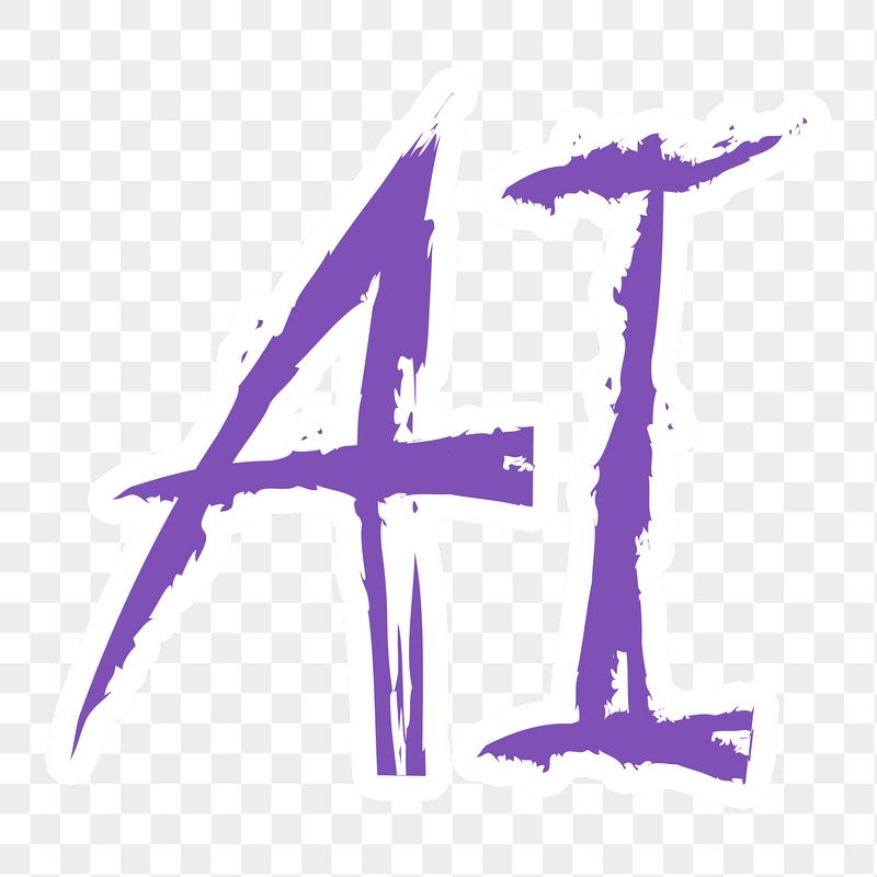 AI png word sticker typography, | Free PNG - rawpixel