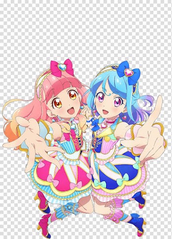 Aikatsu Friends! Aikatsu Stars! Anime Japanese idol, Anime transparent background PNG clipart