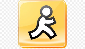 AIM AOL Instant messaging Message SMS - Free Image Icon Aol 