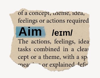 Aim ripped dictionary, editable word | Free PSD - rawpixel