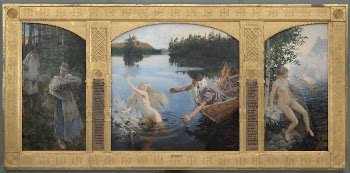 Aino myth, triptych, 1891, by Akseli | Free Photo - rawpixel