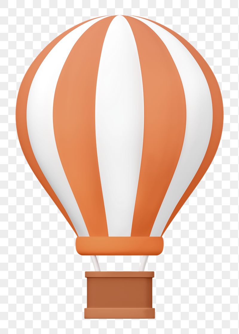 Air balloon  png sticker, | Free PNG - rawpixel