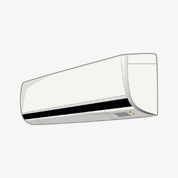 Air conditioner clipart, electrical unit | Free PSD - rawpixel