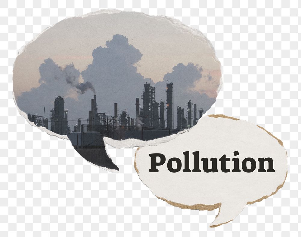 Air pollution png paper speech | Free PNG - rawpixel