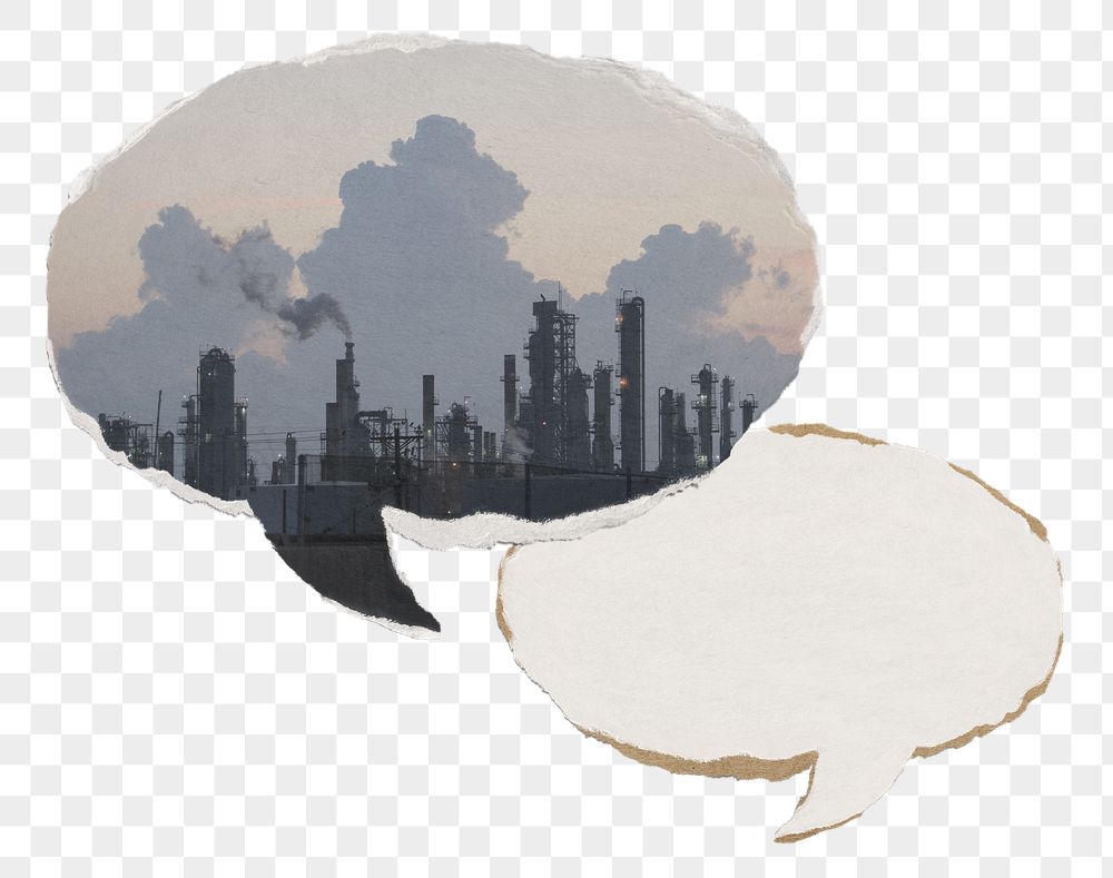Air pollution png paper speech | Free PNG - rawpixel