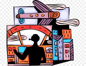 Air Traffic Control, Cartoon, Graphic Design, Line, Art PNG