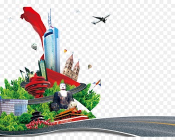 Air travel Poster Tourism - Creative Travel 