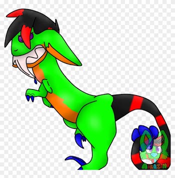 Airazon The Snake Raptor T-rex Wolf By Airazone - Cartoon