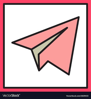 Aircraft button icon telegram icon vector image