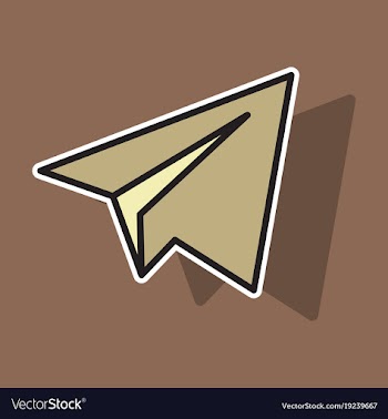 Aircraft button icon telegram icon vector image