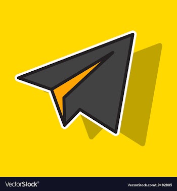 Aircraft button icon telegram icon vector image