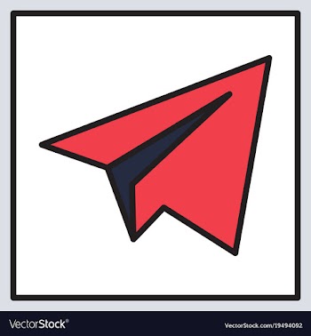 Aircraft button icon telegram icon vector image