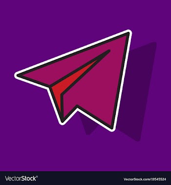 Aircraft button icon telegram icon vector image