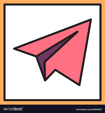 Aircraft button icon telegram icon vector image