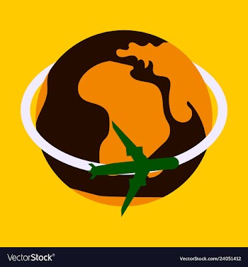 Aircraft world icon vector image