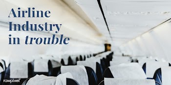 Airline industry in trouble during coronavirus outbreak | Free  psd mockup - 2304128