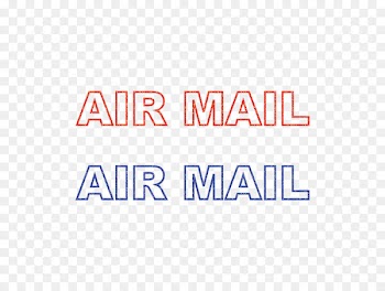 Airmail stamp Postage Stamps Rubber stamp - mail stamp 