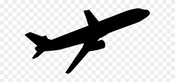 Airplane Air Plane Clip Art Clipart 5 Clipartwiz Clipartix - Black And White Plane