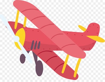 Airplane Aircraft Cartoon Illustration - The falling plane 